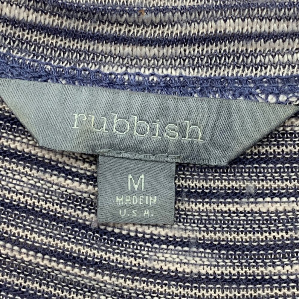 🎉Rubbish Blueish Gray & Cream Heather Tank🎉 - Picture 4 of 6